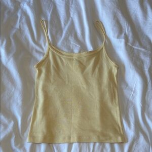John Galt butter yellow tank